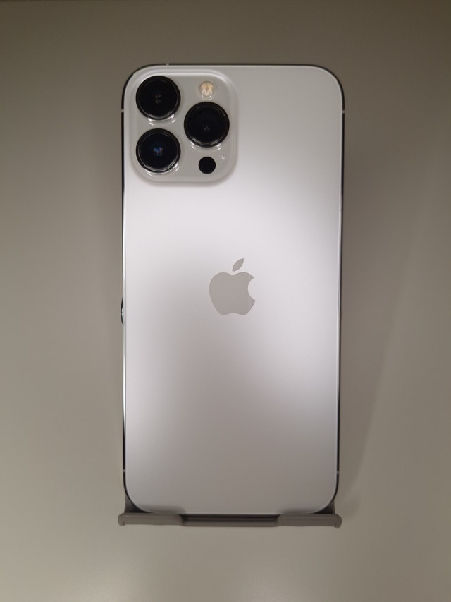 iPhone 13 Pro Max — 128GB, Silver (Excellent Condition)