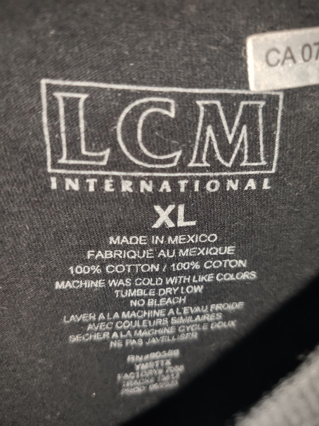 100% cotton graphic T-Shirt XL Menswear - photo 4