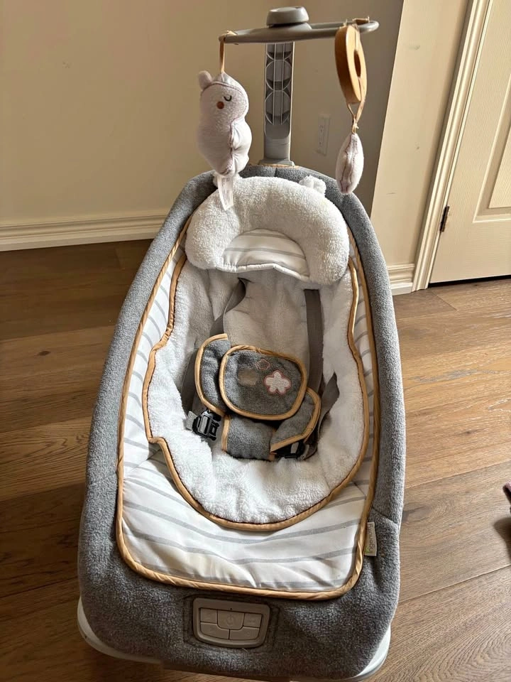 Baby rocker and baby swing - Ingenuity & Fisher price -$50 for b