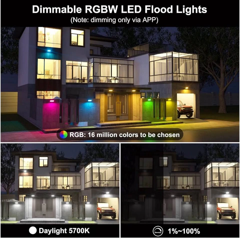 BNIB 50W LED RGB Flood Light - photo 4