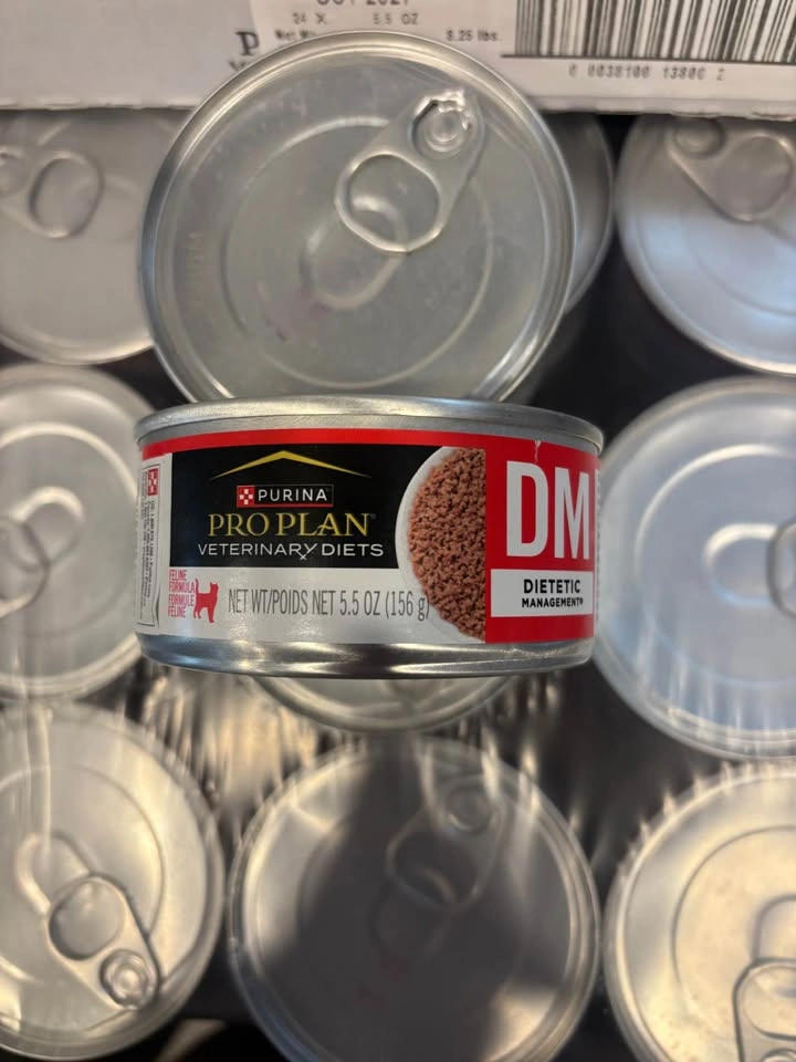 Purina Pro Plan Veterinary Diets DM Feline Formula - 44 Cans - photo 2