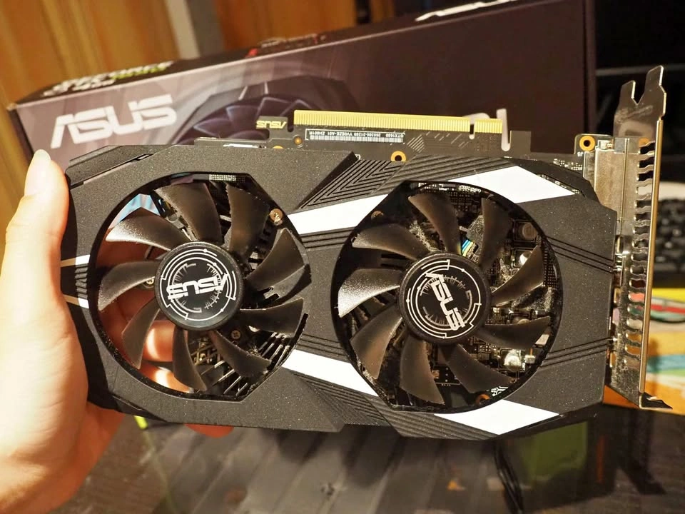 ASUS Dual GeForce GTX 1650 graphics card