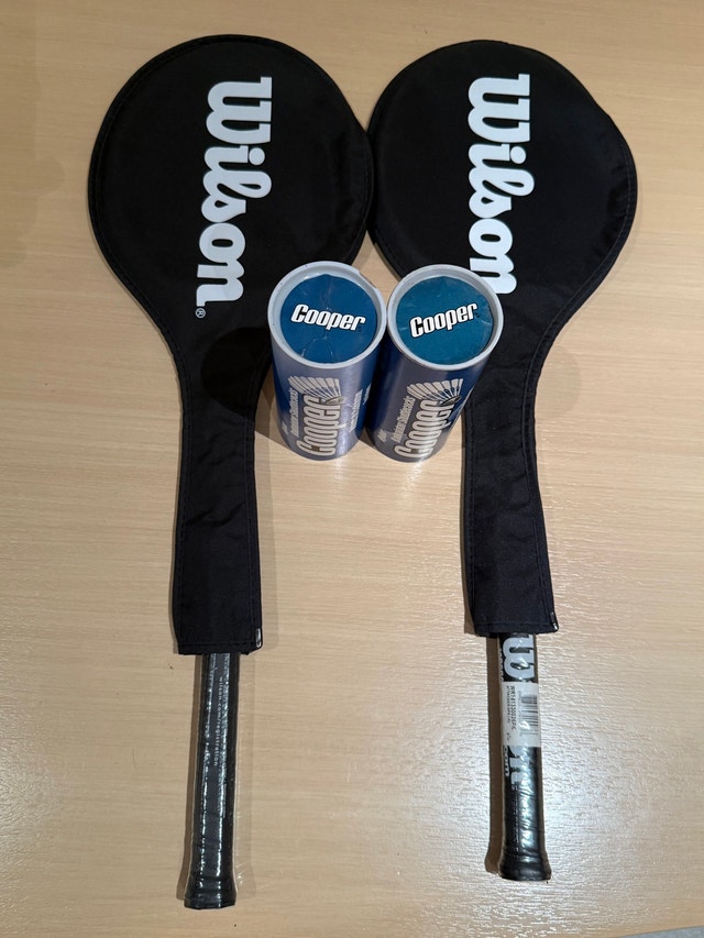Wilson Attacker Badminton Racket Set Racquets