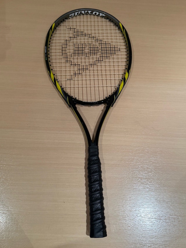 Dunlop Biotec 500-27 Tennis Racket with Cover Racquet - New Grip