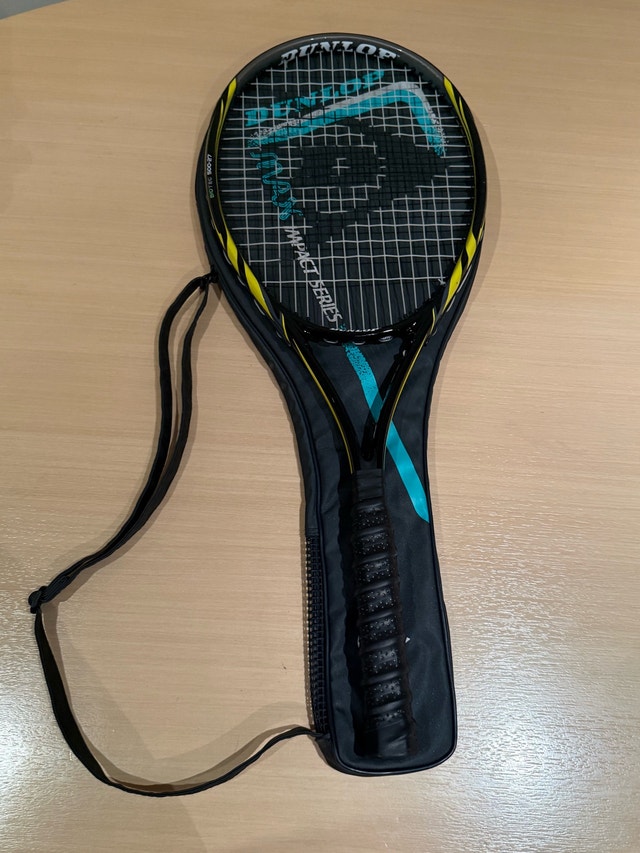 Dunlop Biotec 500-27 Tennis Racket with Cover Racquet - New Grip - photo 2