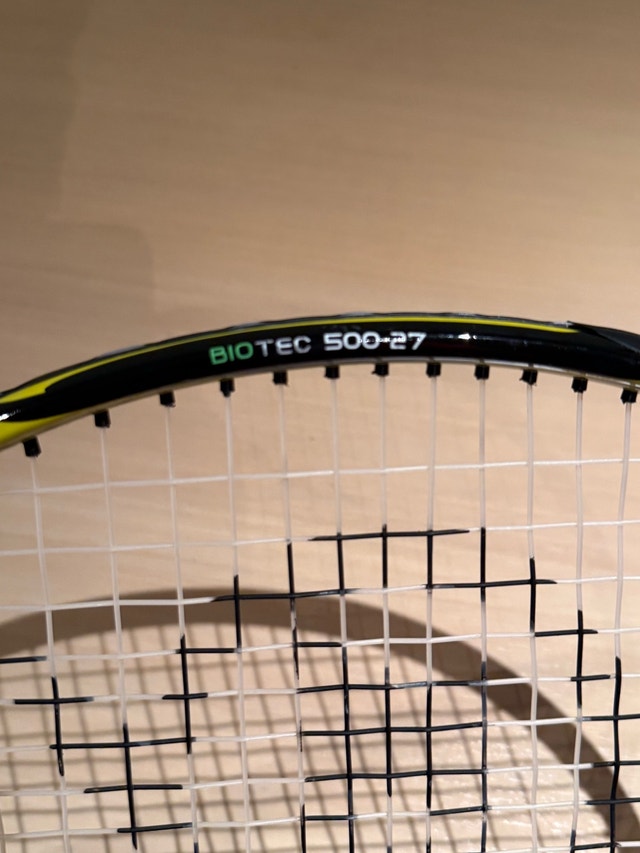 Dunlop Biotec 500-27 Tennis Racket with Cover Racquet - New Grip - photo 5