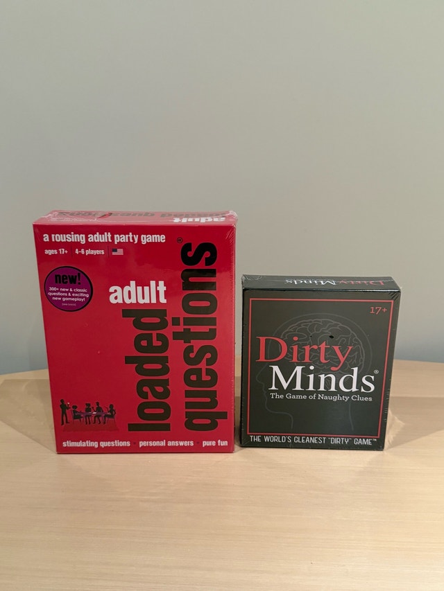 All Things Equal Loaded Questions and TDC Games Dirty Minds