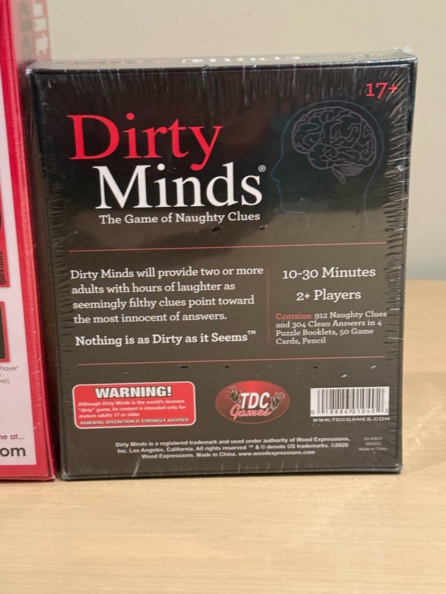 All Things Equal Loaded Questions and TDC Games Dirty Minds - photo 4