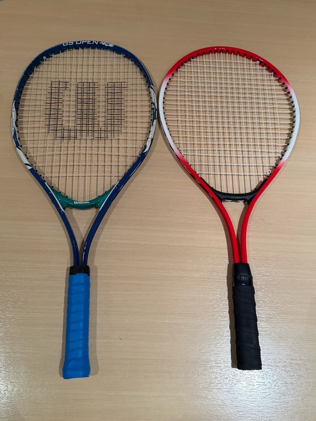 Wilson US Open Tennis Racket & Generic Racquet - New Grips
