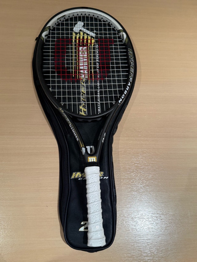 Wilson Hyper Hammer 26 Tennis Racket - New Grip & Carrying Case