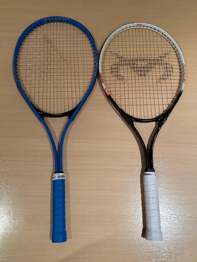 Atomica and Voit Tennis Rackets Racquets - New Grips