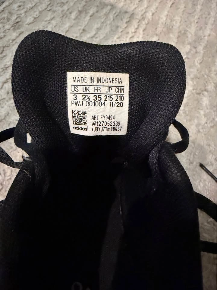 Adidas Black Sneakers (Kids 3) - photo 3