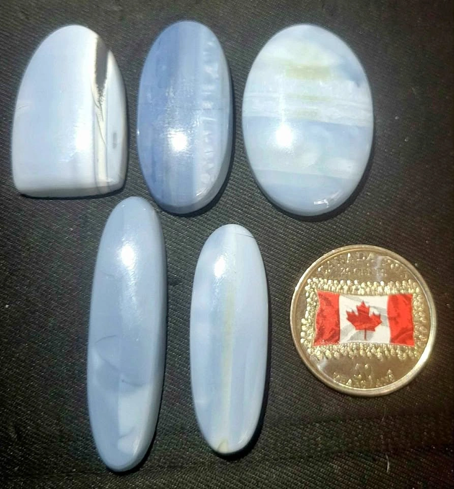 Owyhee Blue Opal Cabochons
