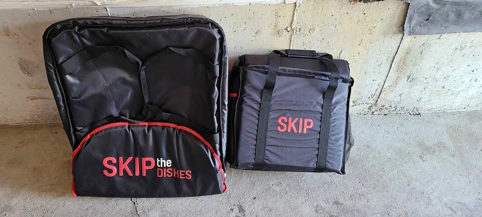 Brand New SkipTheDishes Insulated Delivery Bags