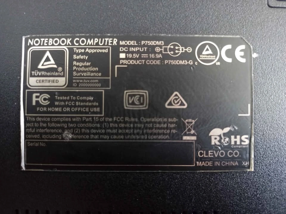 Clevo Gaming Laptop – RTX 2080 MXM – i5-9600KF – Upgradeable - photo 4