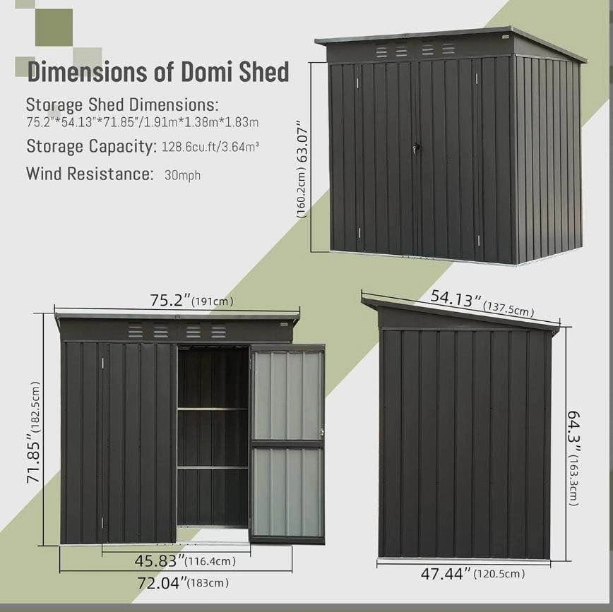Tool storage shed (new in box) - photo 2