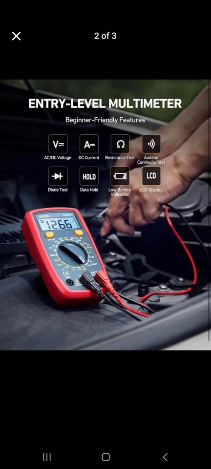 Astroai digital multimeter - photo 2