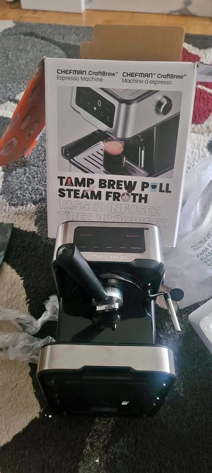Chiefman espresso machine brand new in box