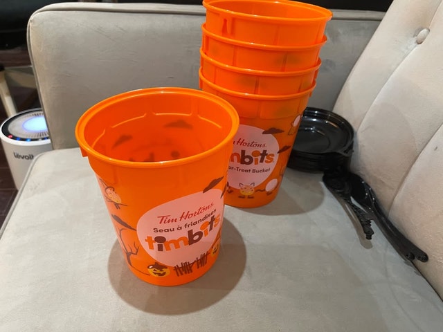 Tim Hortons Trick-or-Treat Bucket