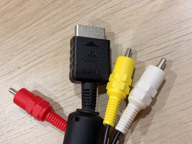 Sony PS2 Video RCA AV Cable - photo 2