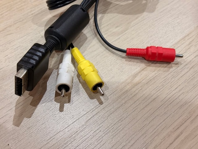 Sony PS2 Video RCA AV Cable - photo 3