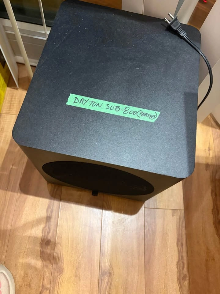 Dayton Audio SUB-800 Subwoofer - photo 3