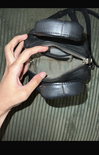 Small Black Alexander Wang Double Handles, Detachable Strap Bag - photo 4