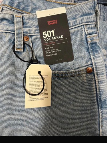 Levi's 501 Ankle Denim Jeans W25, L27 - photo 5