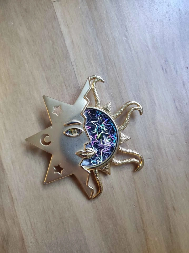 Vintage Jonette Jewelry celestial brooch - photo 2