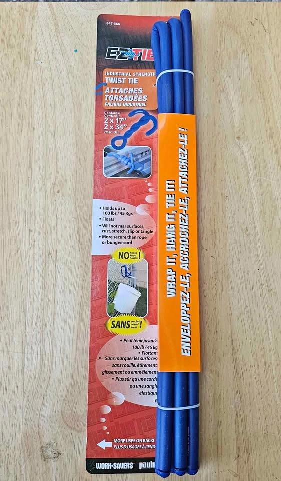EZ Tie Industrial Strength Twist Ties 2Pk 17"