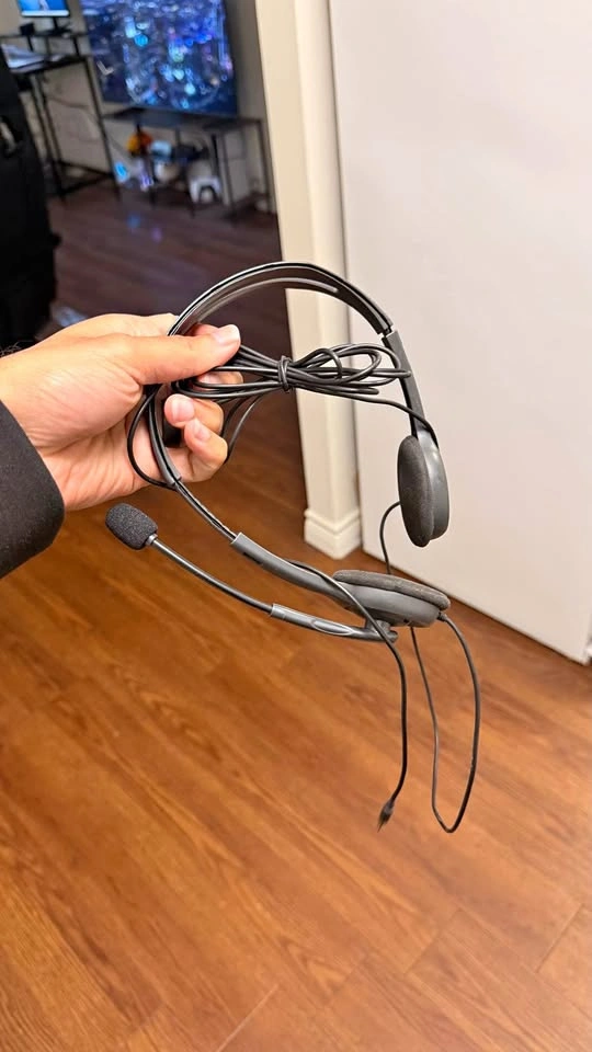 Logitech H111 Wired Stereo Headset with Microphone