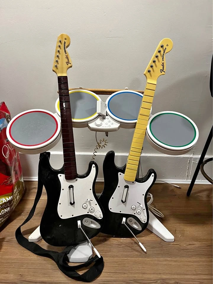 Wii Rock Band Set