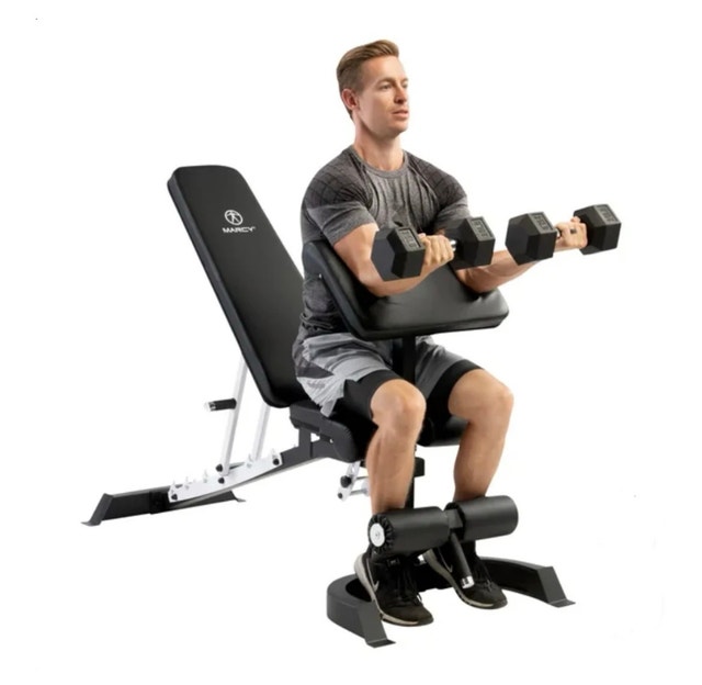 Brand New Marcy Deluxe Utility Home Gym Exercise Weight Bench