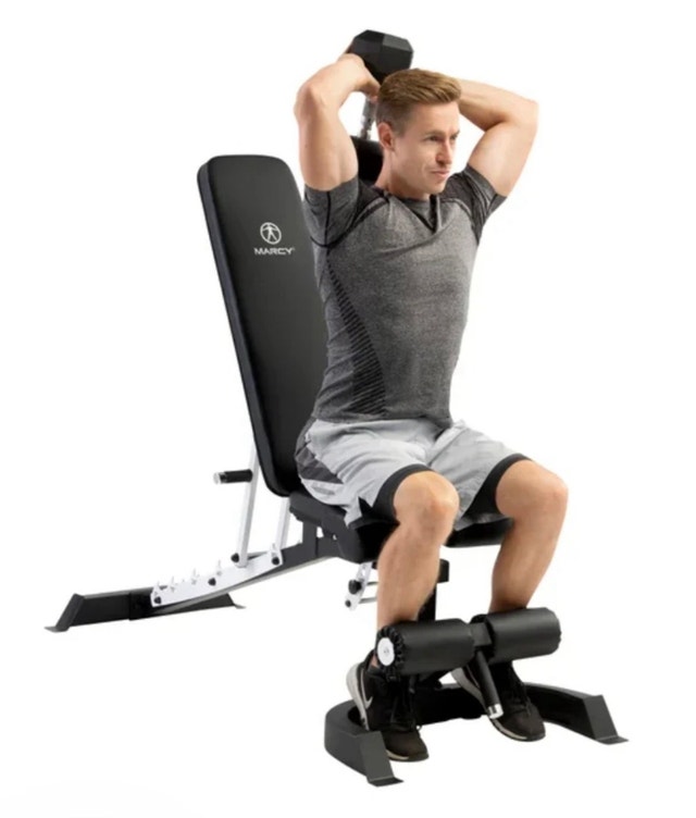 Brand New Marcy Deluxe Utility Home Gym Exercise Weight Bench - photo 2