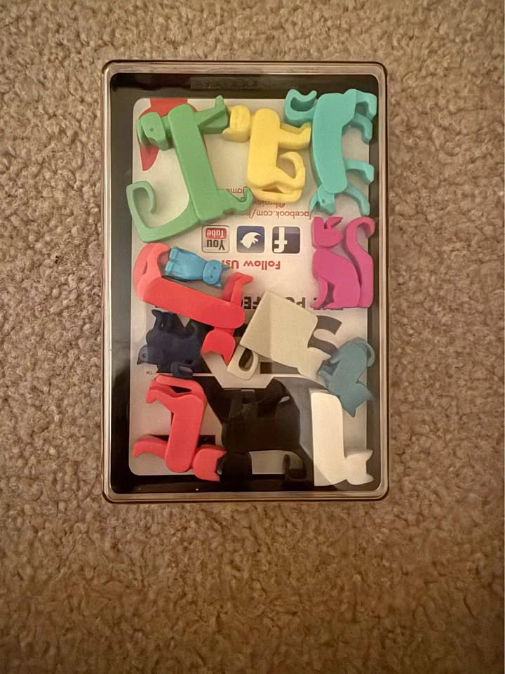 Cat Stax Portable Puzzle Game