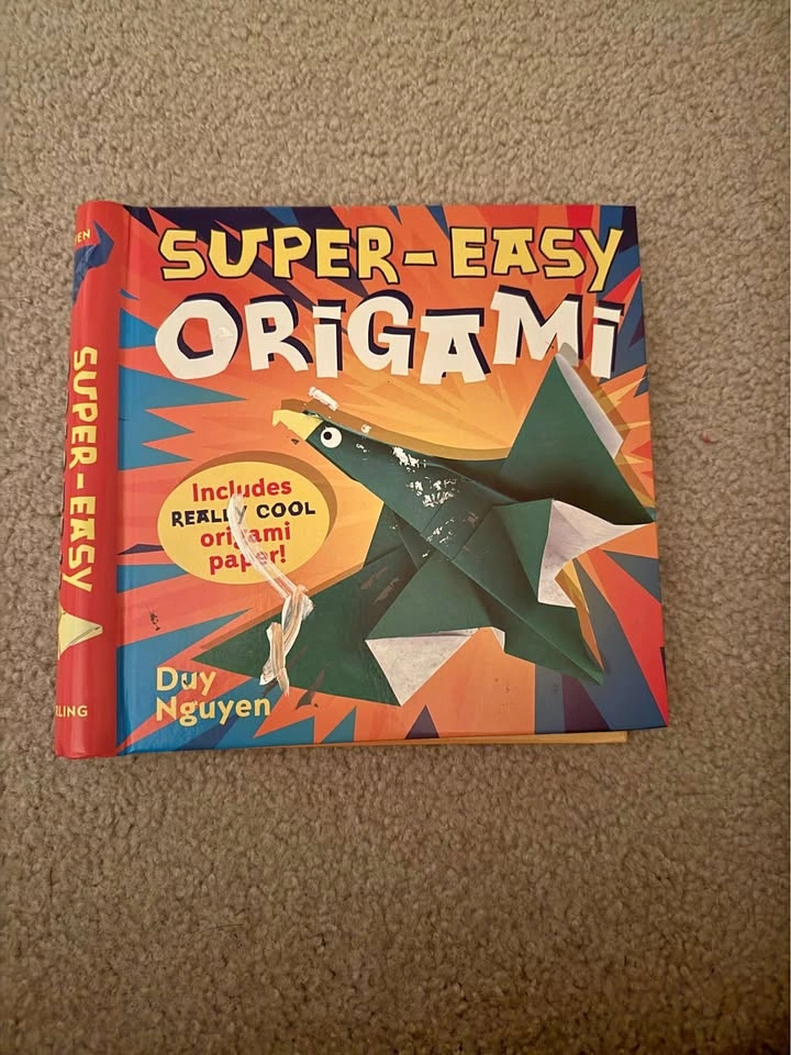 Super Easy Origami Book + 20 Origami Papers