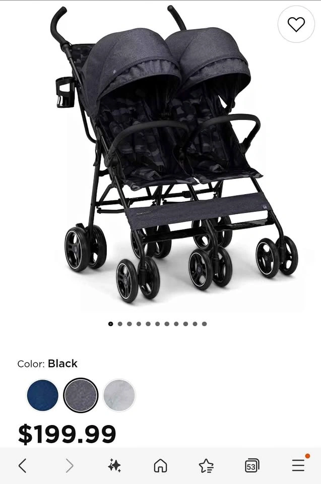 Gap Double Umbrella Stroller