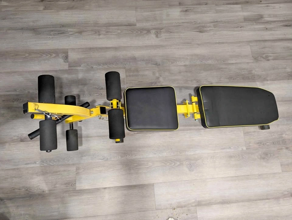 Adjustable Weight Bench + Dumbbells – Home Gym Starter Set