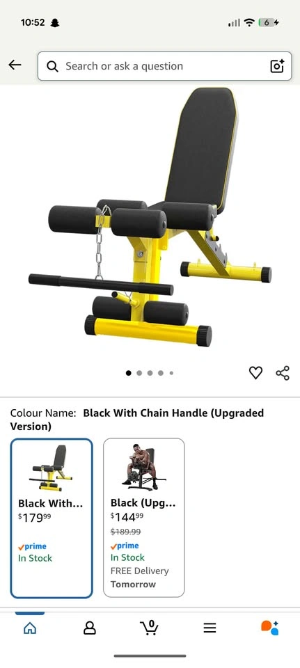Adjustable Weight Bench + Dumbbells – Home Gym Starter Set - photo 2