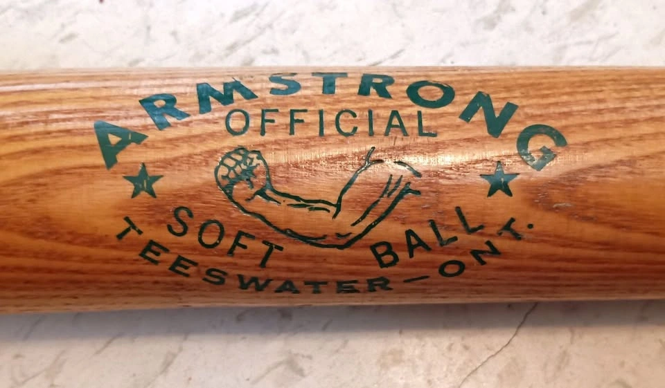 Vintage Armstrong Official Softball Bat – Teeswater, Ontario - photo 2