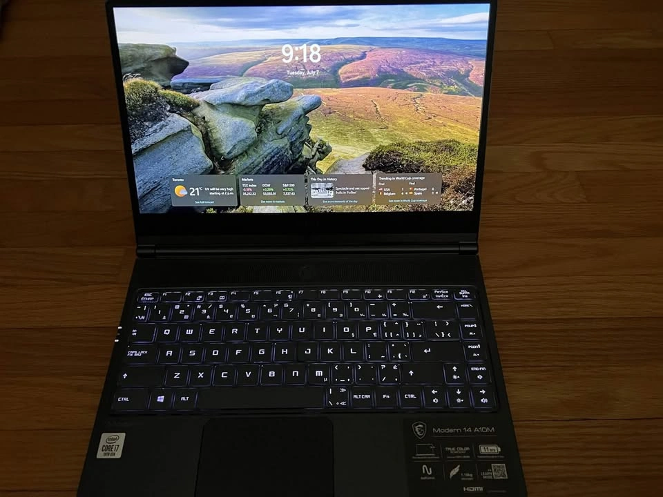 MSI Modern 14 Laptop | Intel i7 | 16GB RAM | 512GB SSD - photo 2