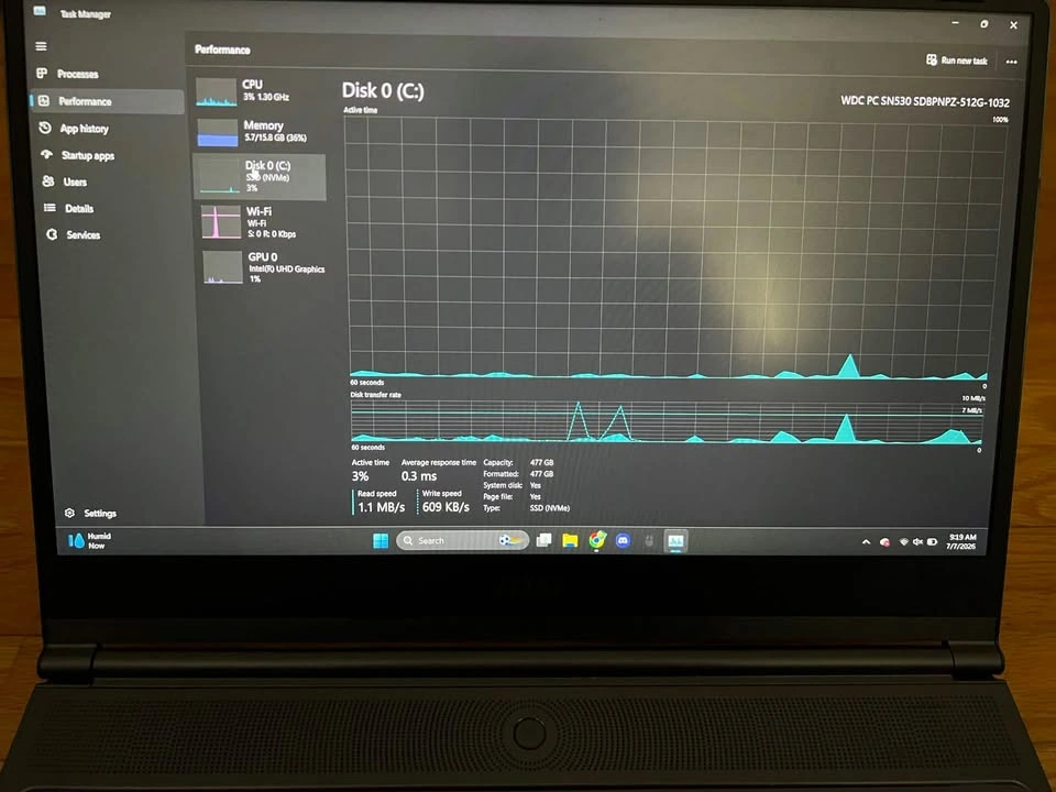 MSI Modern 14 Laptop | Intel i7 | 16GB RAM | 512GB SSD - photo 4