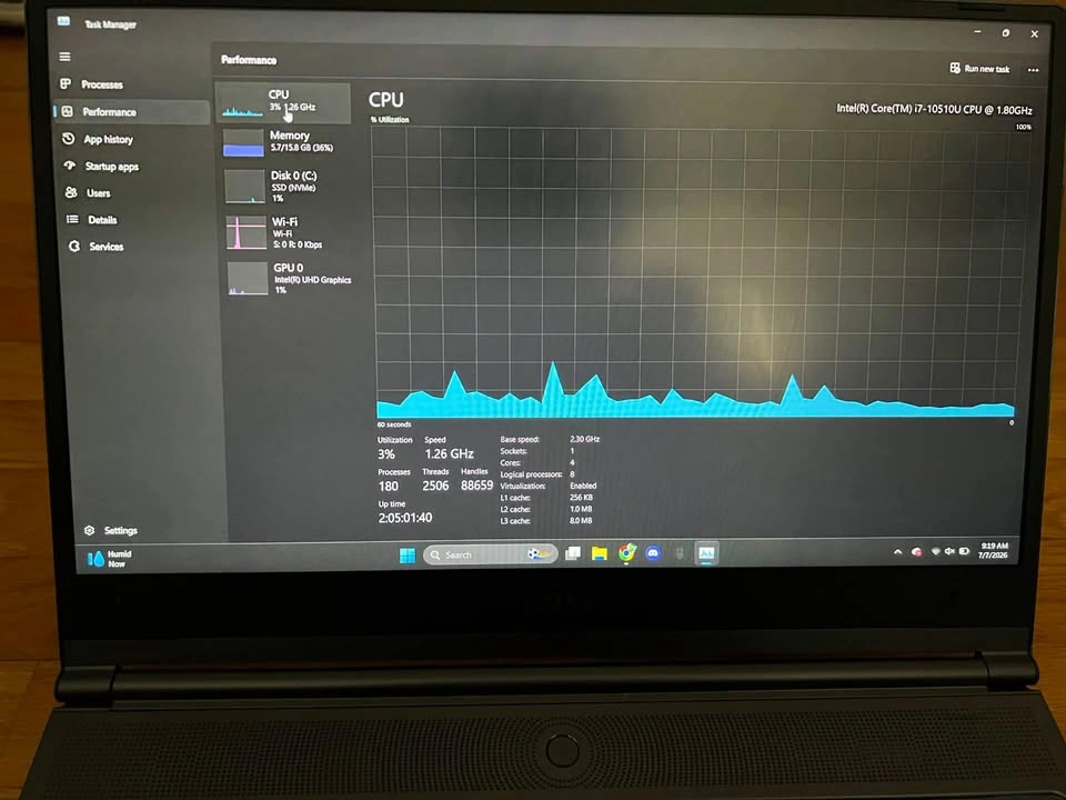 MSI Modern 14 Laptop | Intel i7 | 16GB RAM | 512GB SSD - photo 5