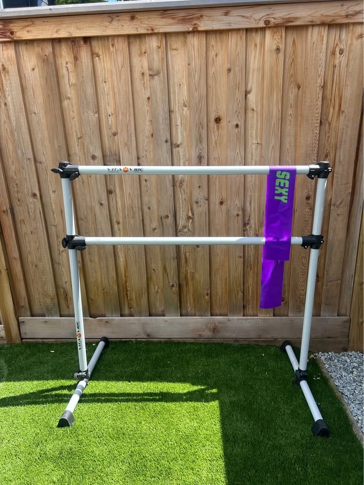Foldable Metal Ballet Barre for Fitness or Stretching - photo 2