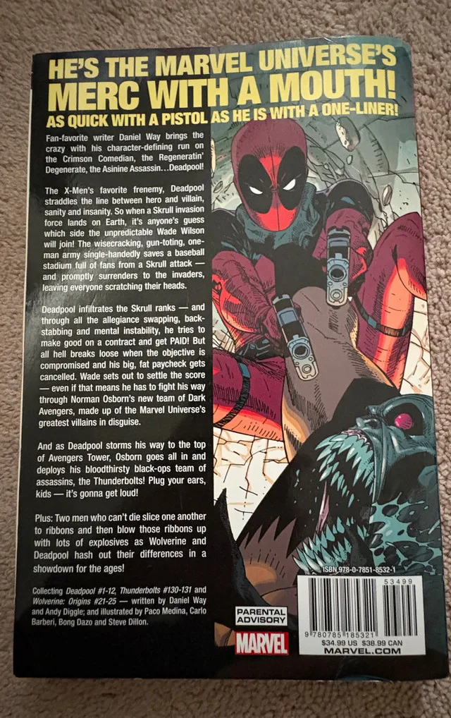 Deadpool: The Complete Collection Comic Book image indicator(2)