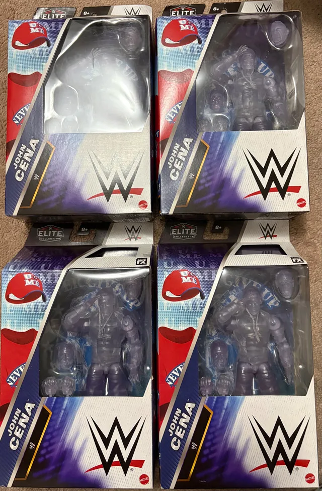 WWE John Cena Elite Invisible Action Figures thumbnail