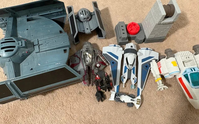 Star Wars Toy Vehicles Lot thumbnail