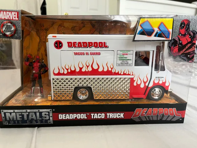 Marvel Deadpool Metals Die Cast Taco Truck thumbnail