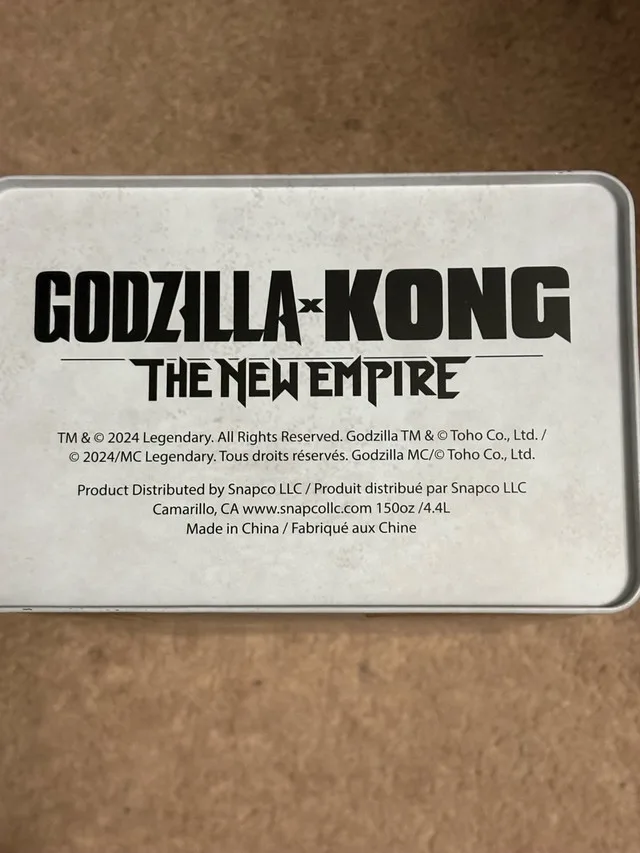 Godzilla X Kong: New Empire Popcorn Tin (KONG VERSION) image indicator(5)