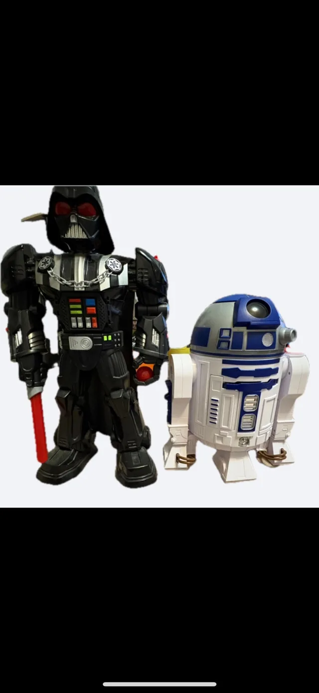 Imaginext Star Wars Darth Vader and R2D2 Playsets thumbnail